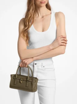 Très petit sac à bandoulière Hamilton Moderne en cuir
