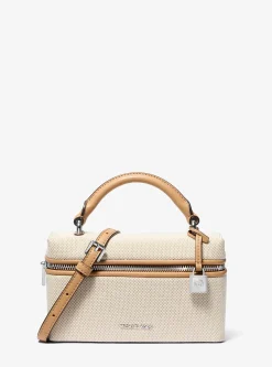 Très petit sac à bandoulière Jana convertible en toile de coton mélangé