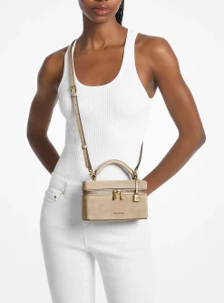 Très petit sac à bandoulière Jana convertible en cuir
