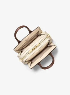 Très petit sac à bandoulière Laila en cuir grainé