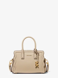 Très petit sac à bandoulière Laila convertible en cuir grainé
