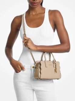 Très petit sac à bandoulière Laila convertible en cuir grainé