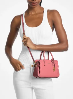 Très petit sac à bandoulière Laila convertible en cuir grainé