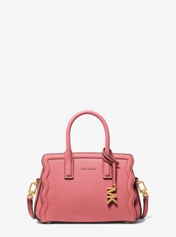 Très petit sac à bandoulière Laila convertible en cuir grainé