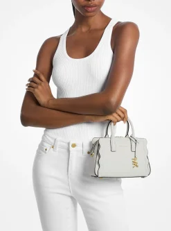 Très petit sac à bandoulière Laila convertible en cuir grainé