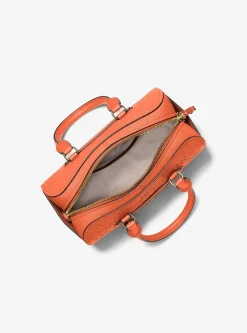 Très petit sac marin à bandoulière Jet Set Travel en cuir à logo en relief
