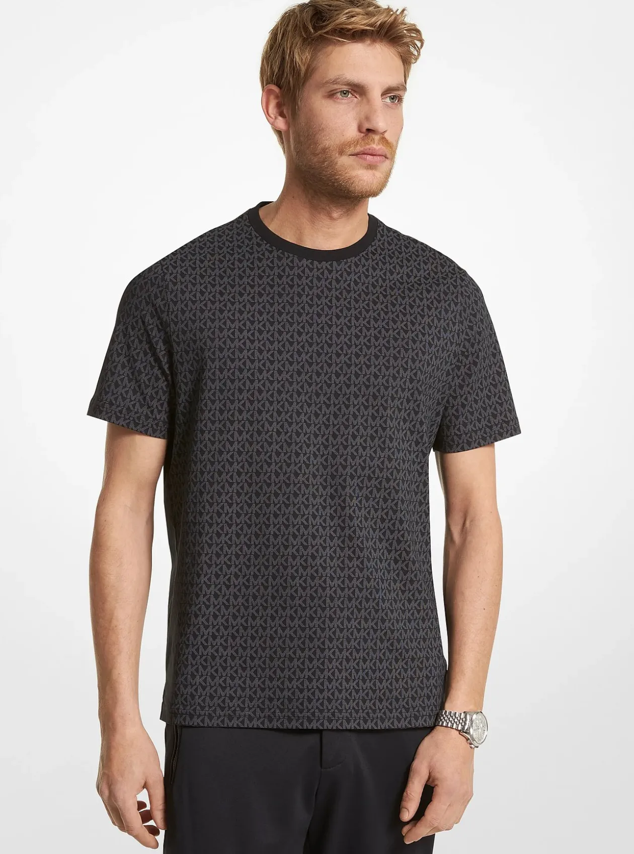 T-shirt en coton avec logo