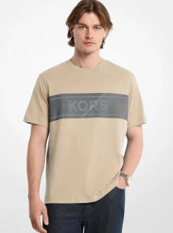 T-shirt en jersey de coton avec logo