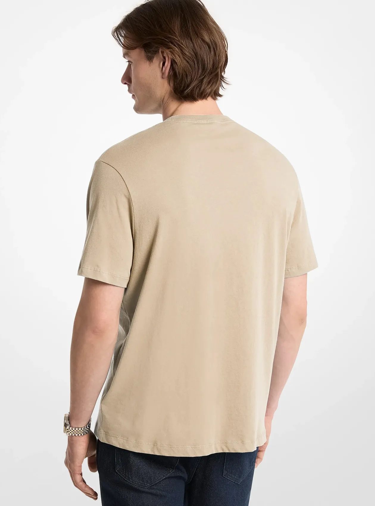T-shirt en jersey de coton avec logo