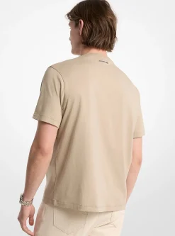 T-shirt en jersey de coton à logo cercle