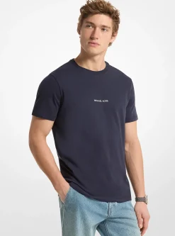 T-shirt en jersey de coton à logo graphique