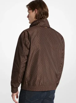Veste coupe-vent à logo Signature